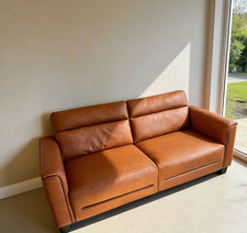 NEW 75.5 inch Brown Faux