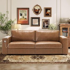 Faux Leather Sofa for Living