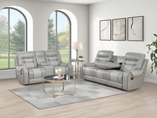 NEW Two-Tone 2PC Leather Gel